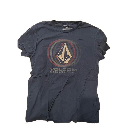 Volcom Blue Gray T-Shirt Mens L - Picture 1 of 3